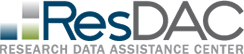 RESDAC Research Data Assistance Center. Your source for CMS data support